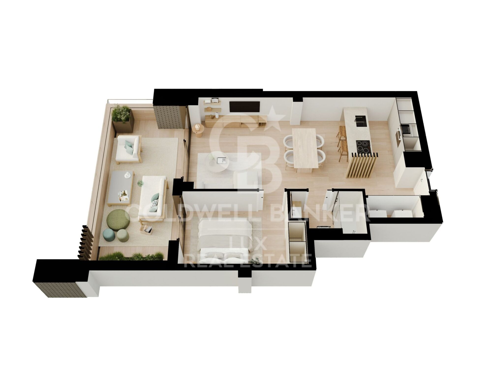 Promotion of new build flats in Santa Margarita, Roses, Costa Brava