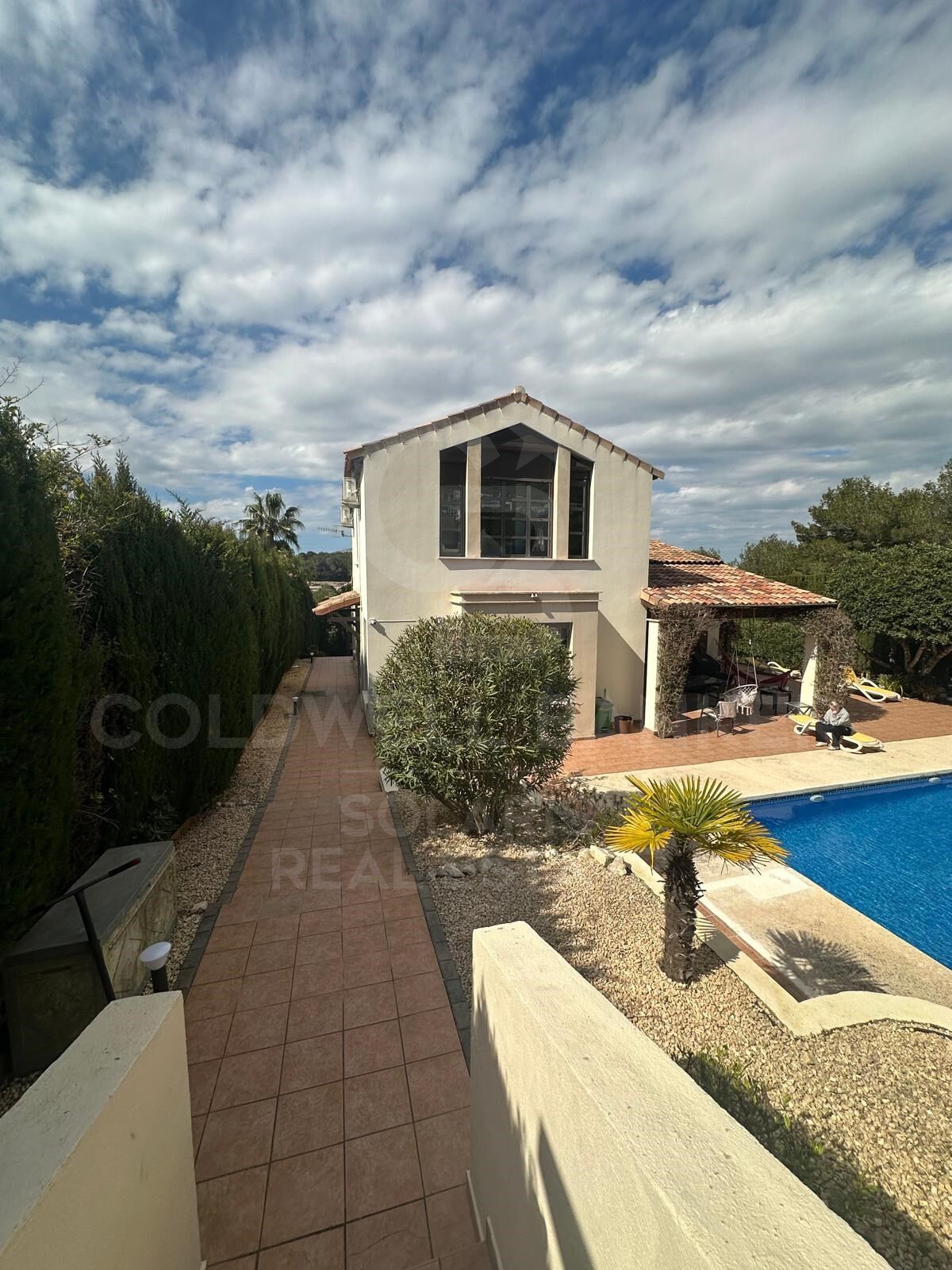 Charming villa for rent in Ville des Vents, Jávea, with pool and garden