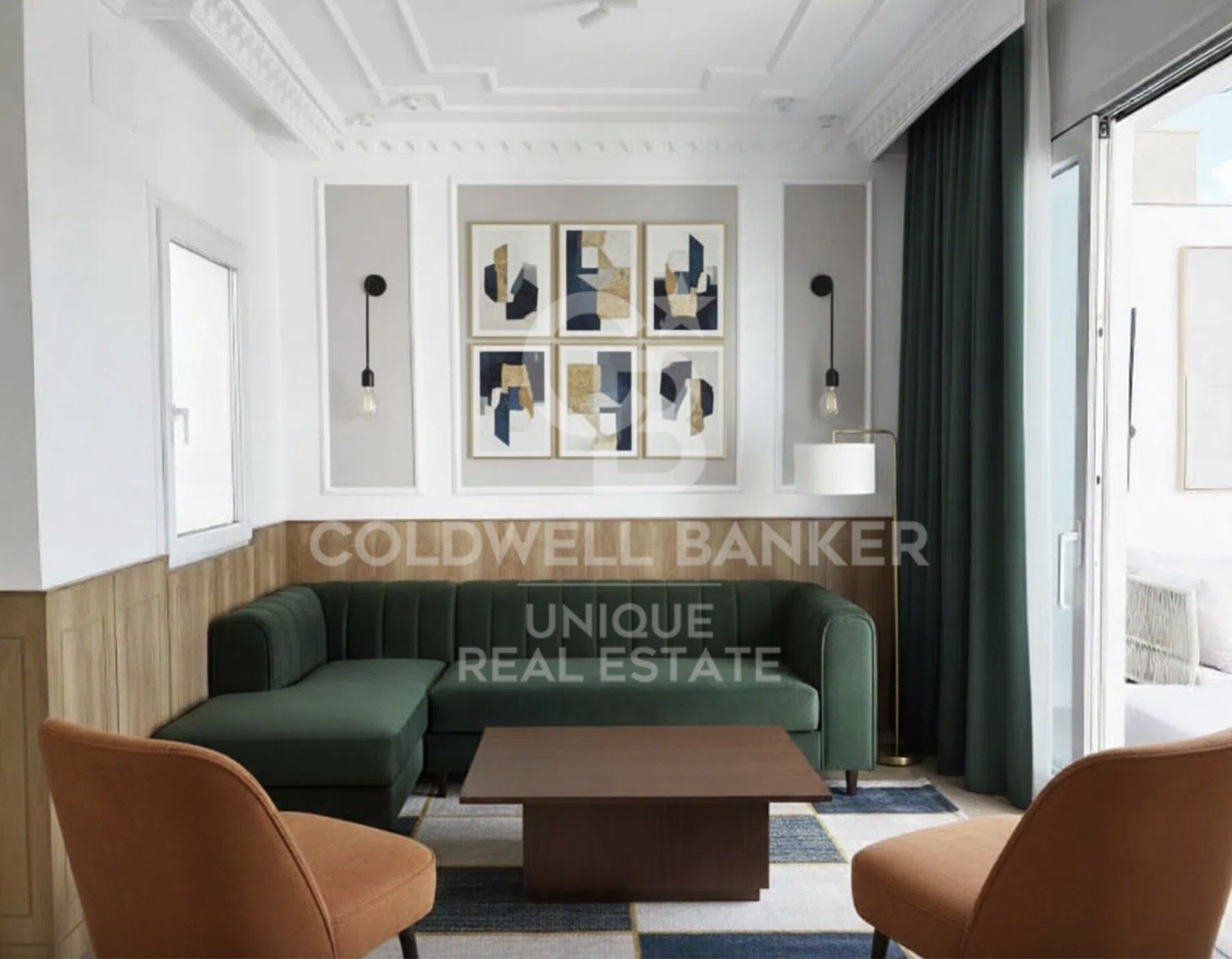 2-bedroom penthouse with terrace in Castellana, Madrid