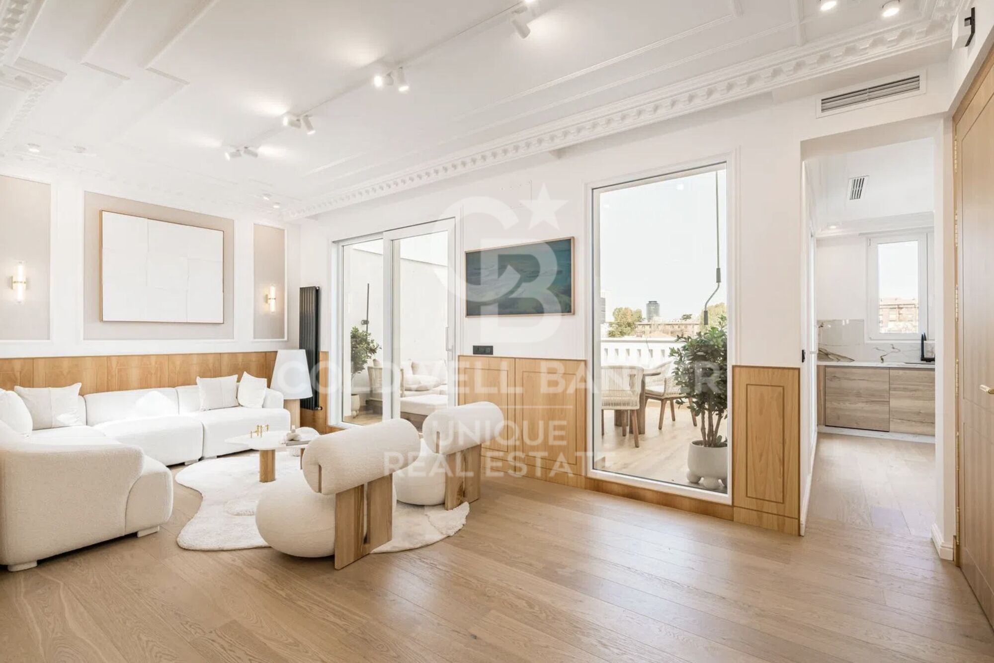 2-Schlafzimmer-Penthouse mit Terrasse in Castellana, Madrid