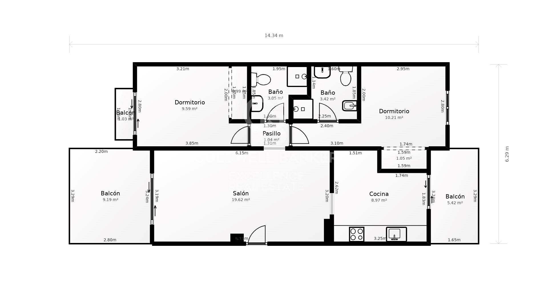 Chalet adosado en Urb. Panorámica Golf, Sant Jordi - Castellón