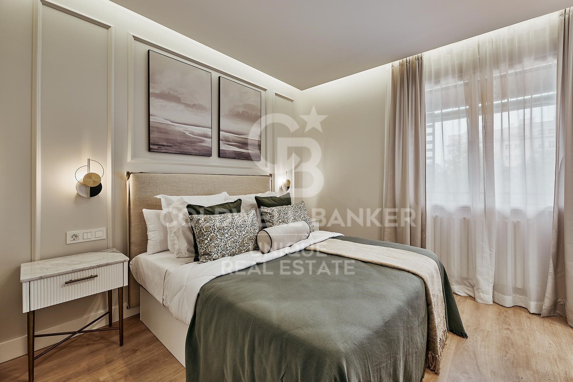 Appartement extérieur rénové avec 3 chambres, terrasse et garage à Lista, Madrid