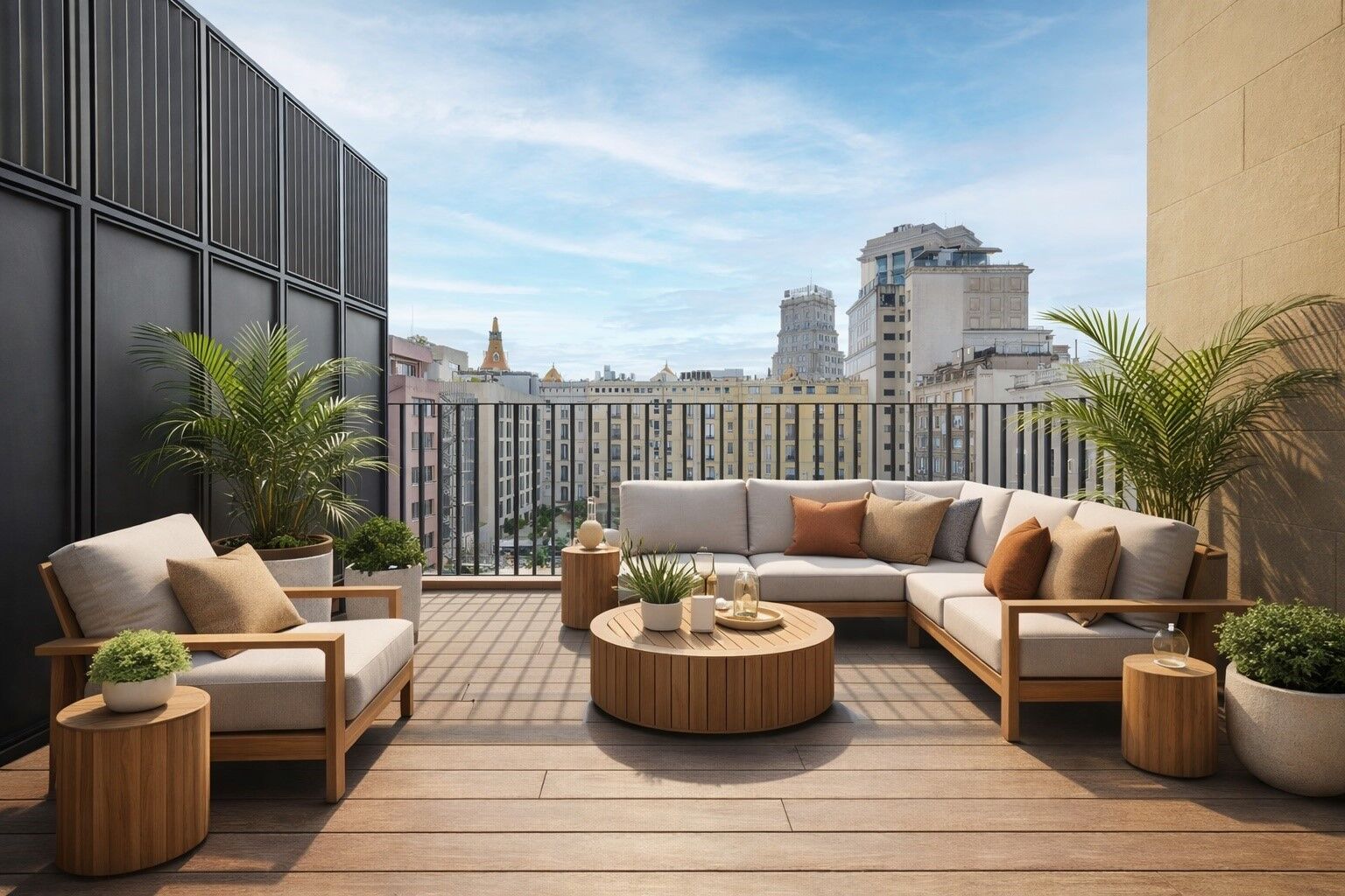 Penthouse with terrace in prime location next to Paseo de Gracia