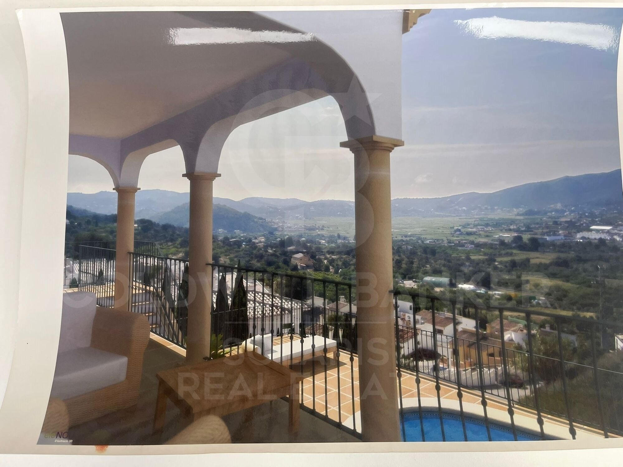 Urban plot for sale in Xaló - Urbanization Valle del Paraiso