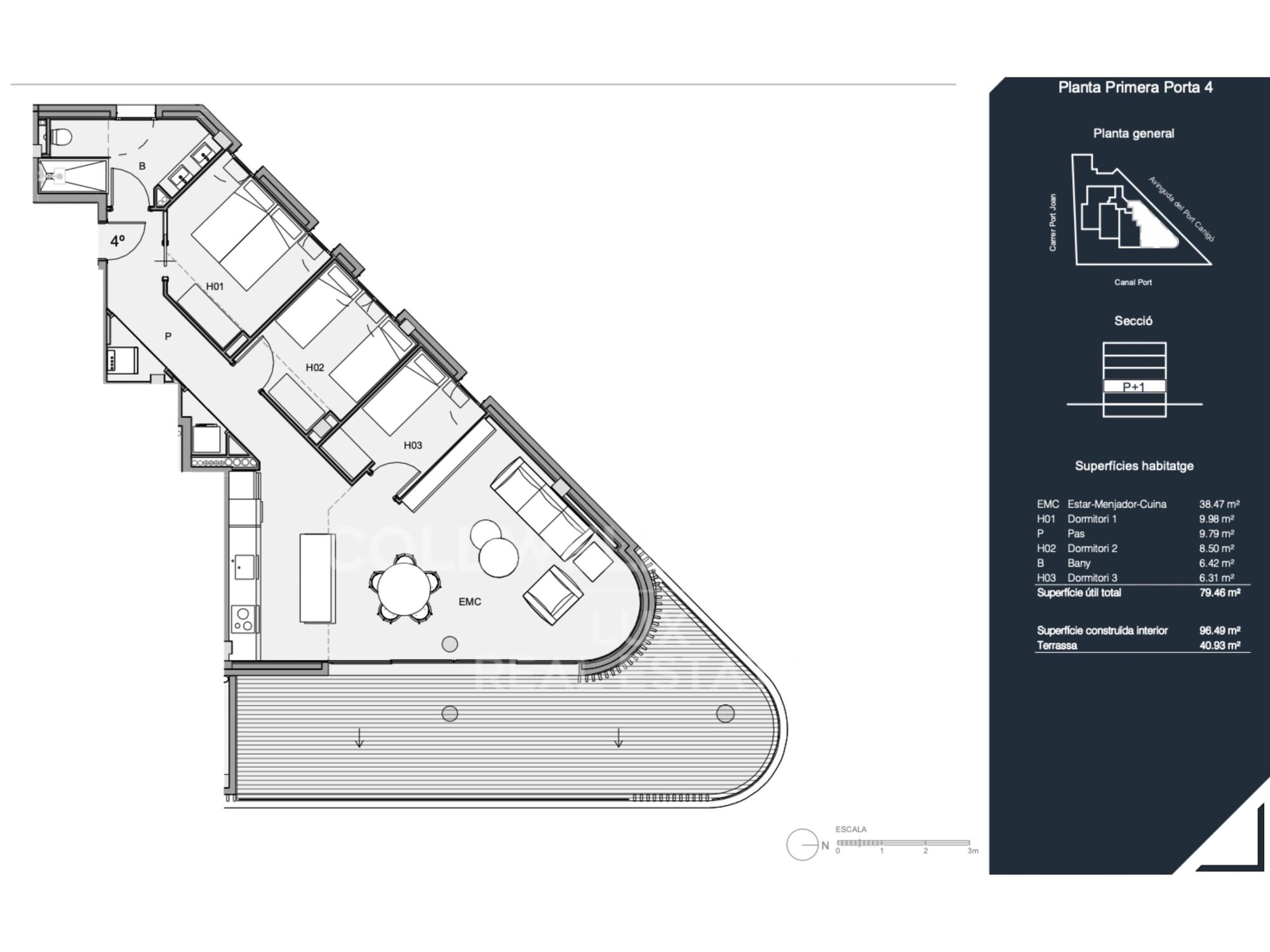 Appartement moderne à vendre à Santa Margarita, sur la Costa Brava