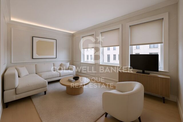 Appartement extérieur rénové à Goya, Madrid