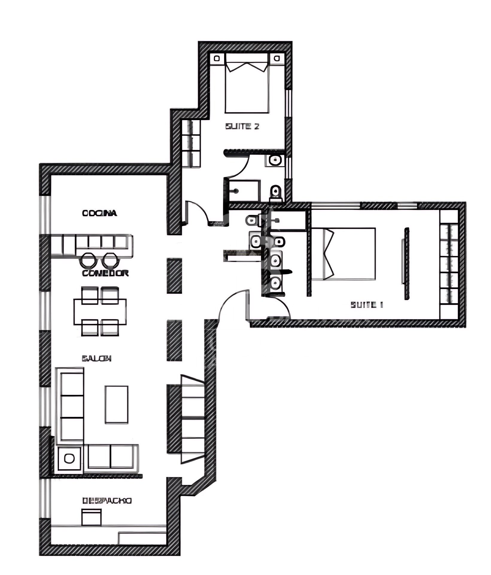 Appartement extérieur rénové à Ibiza, Madrid