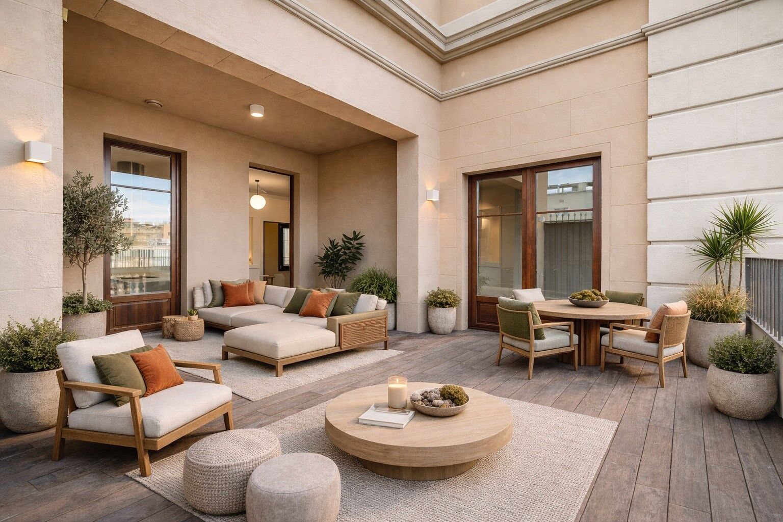 Penthouse with a 25 m² terrace in the heart of Eixample Dreta