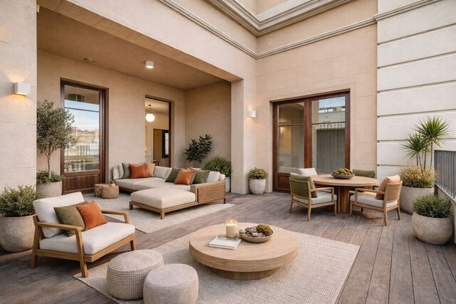 Ático con terraza de 25 m² en el corazón del Eixample Dreta