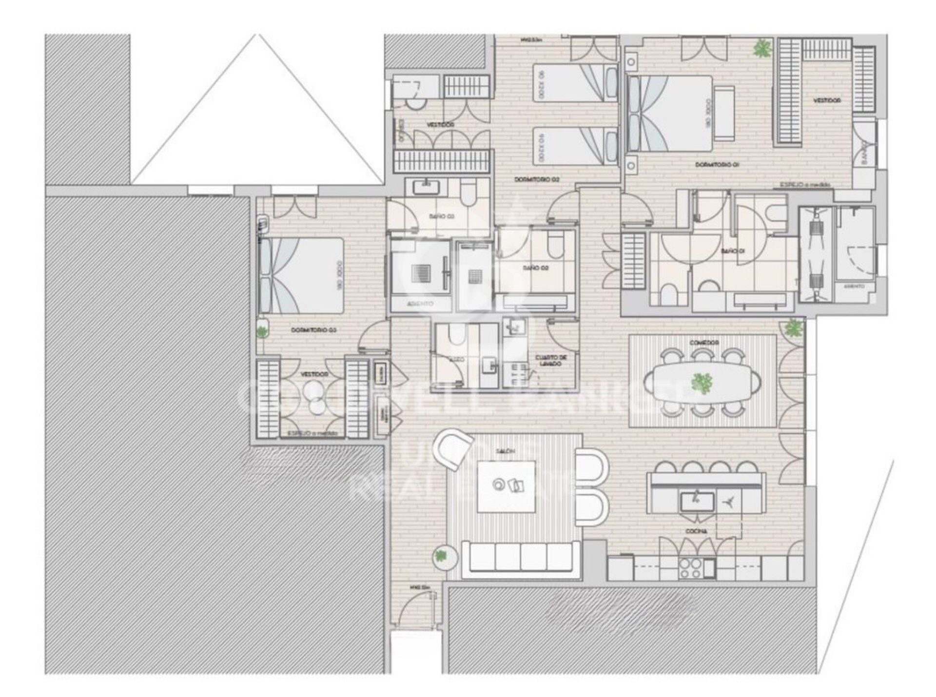 Flat 3 Bedrooms Sale Madrid