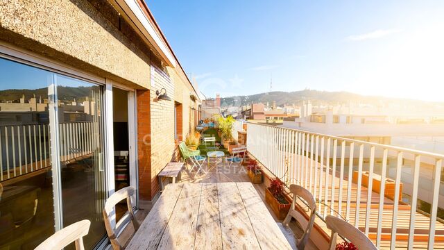 Renovated penthouse in Sarria, Barcelona