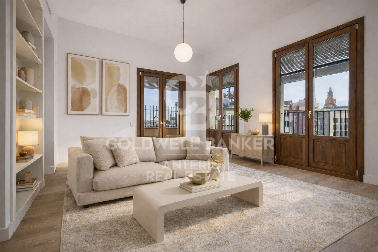 Exclusive penthouse with terrace in a stately building in the Quadrat d'Or