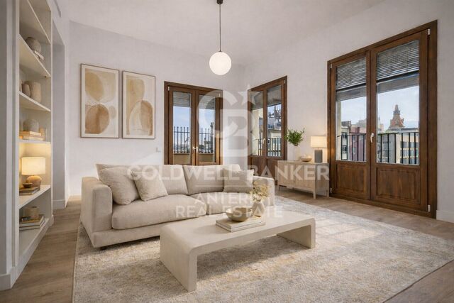 Exclusive penthouse with terrace in a stately building in the Quadrat d'Or