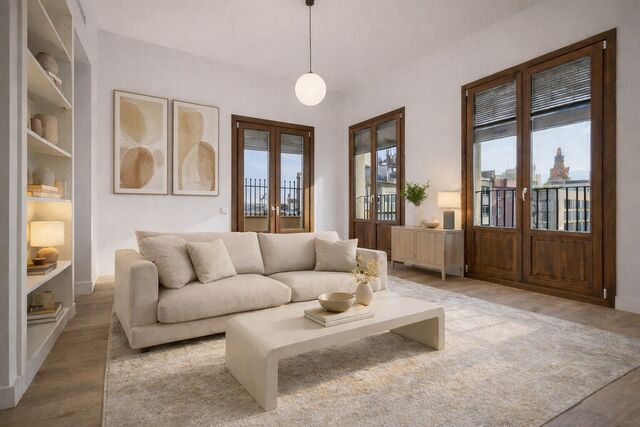 Exclusivo ático con terraza en finca señorial en el Quadrat d'Or