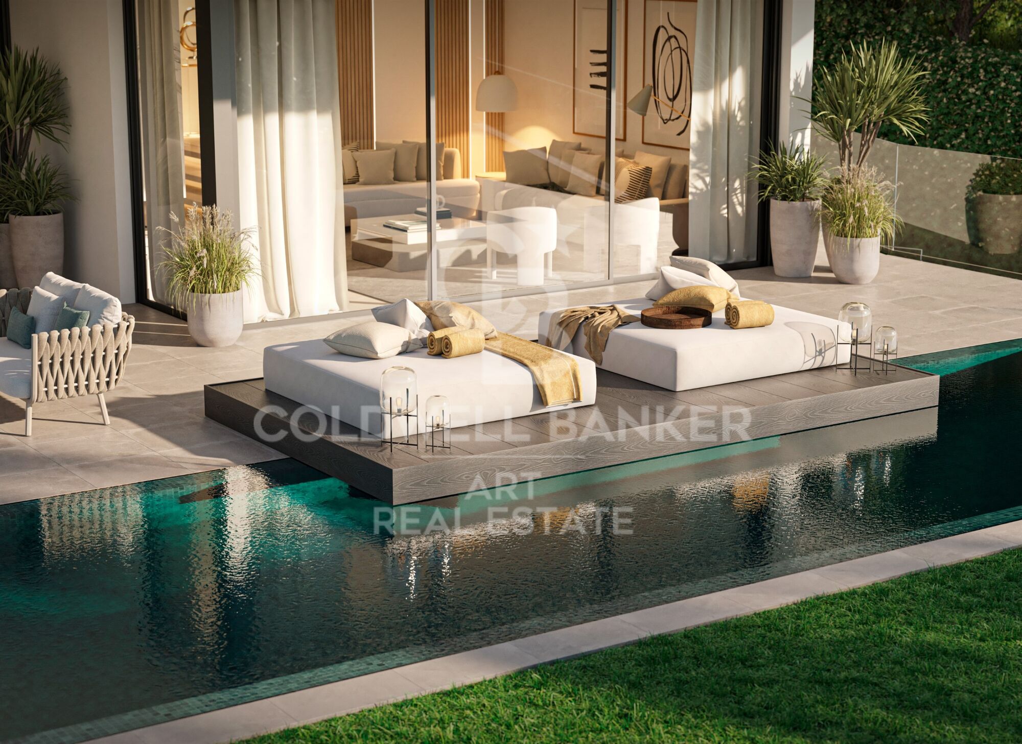 Exklusive Luxusvillen in der prestigeträchtigen New Golden Mile gelegen