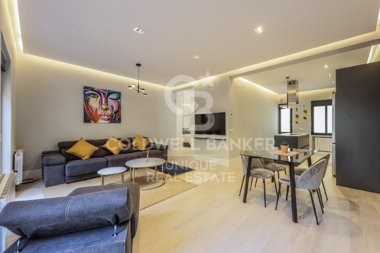 Renovierte Außenwohnung im Palacio, Madrid