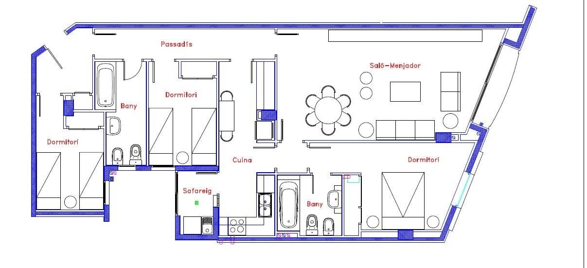 Apartment 3 Bedrooms Rent Andorra la Vella