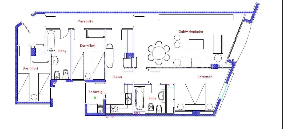 Apartamento 3 habitaciones Alquiler Andorra la Vella