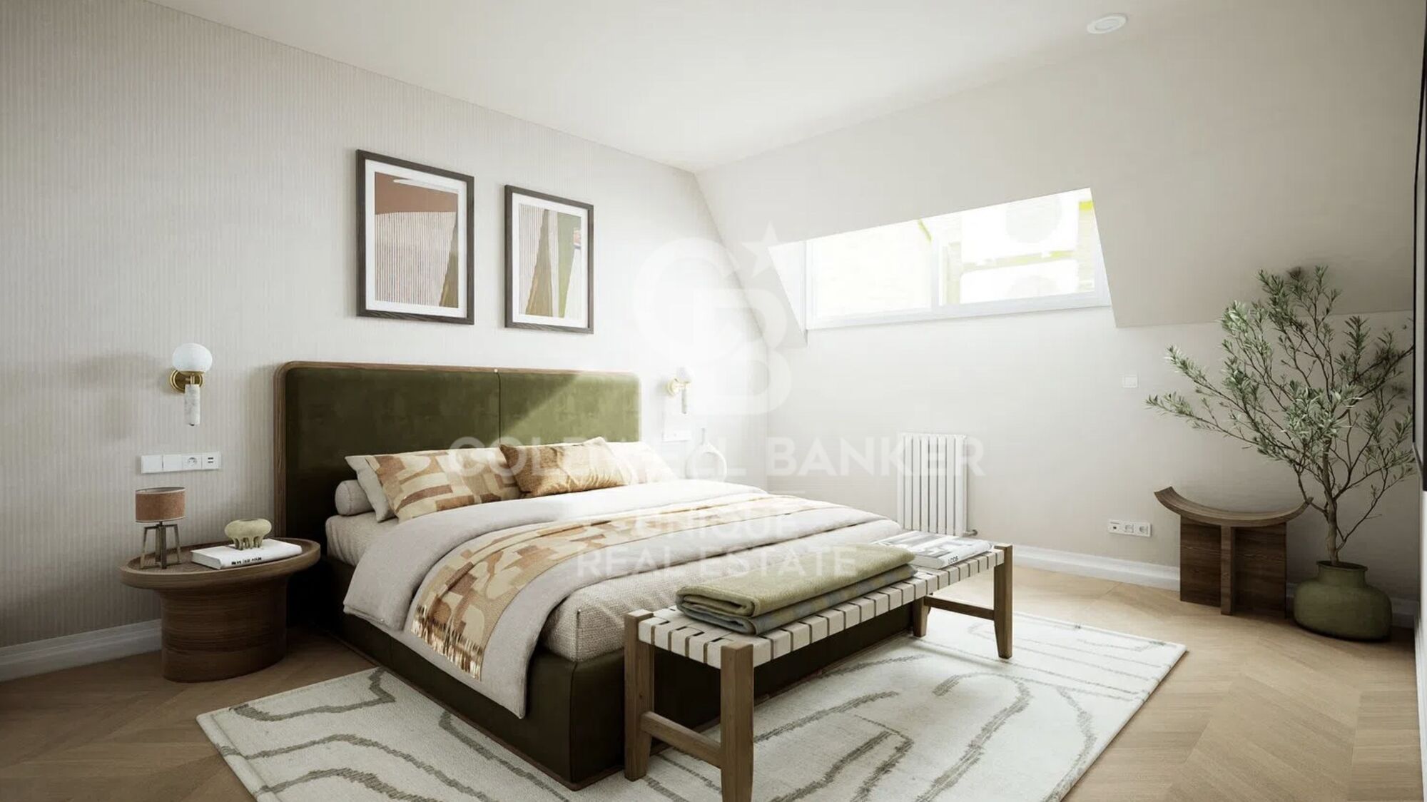 Renovated penthouse with terrace in Nueva España, Madrid
