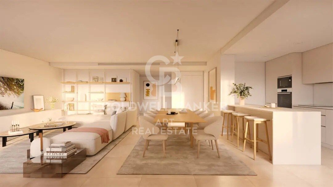 New construction apartments with sea views in Estepona