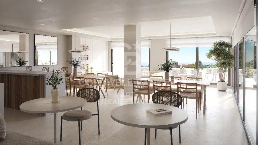 New-build apartments located between the sea and the mountains in Estepona