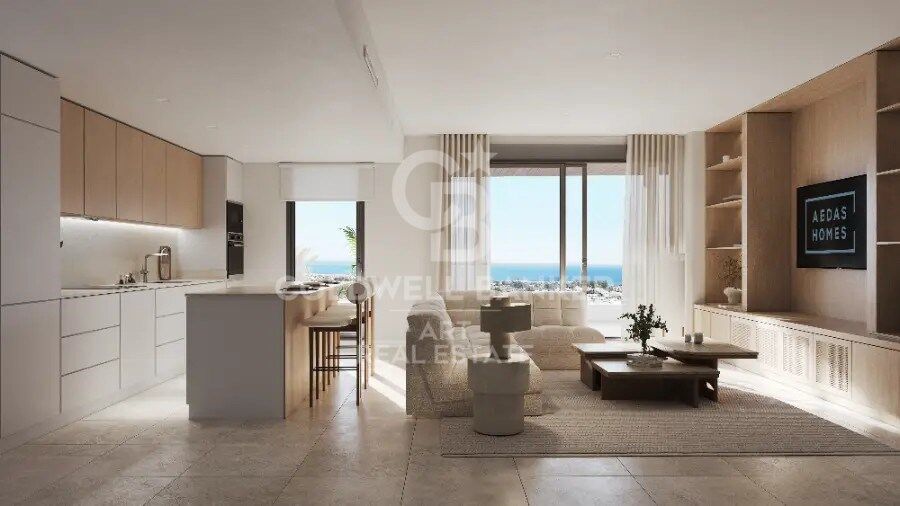 Apartamentos de nueva construcción ubicados entre mar y montaña en Estepona