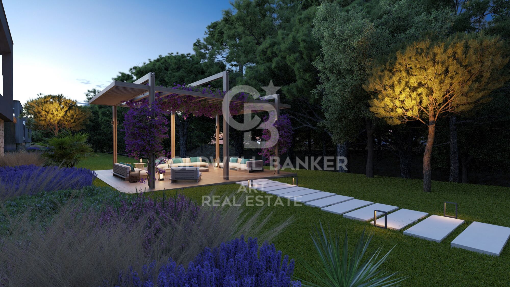 Neu gebaute Hausenhäuser in Cala de Mijas