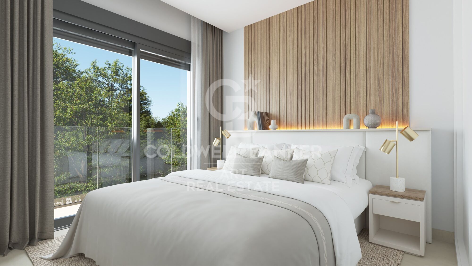 Neu gebaute Hausenhäuser in Cala de Mijas