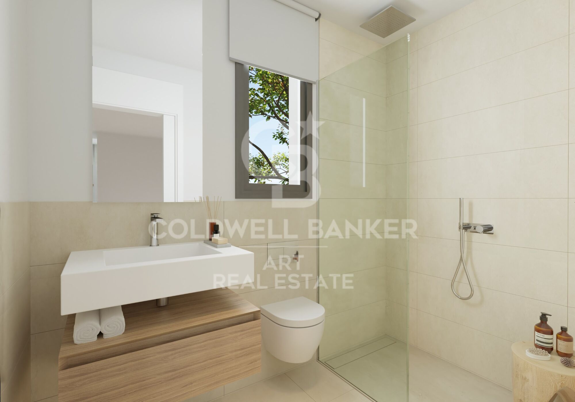 Neu gebaute Hausenhäuser in Cala de Mijas