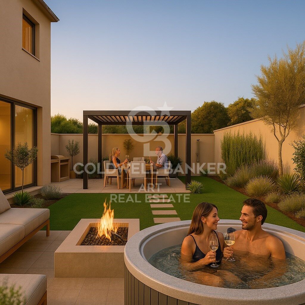 Nuevas casas adosadas con vistas en Mijas Costa