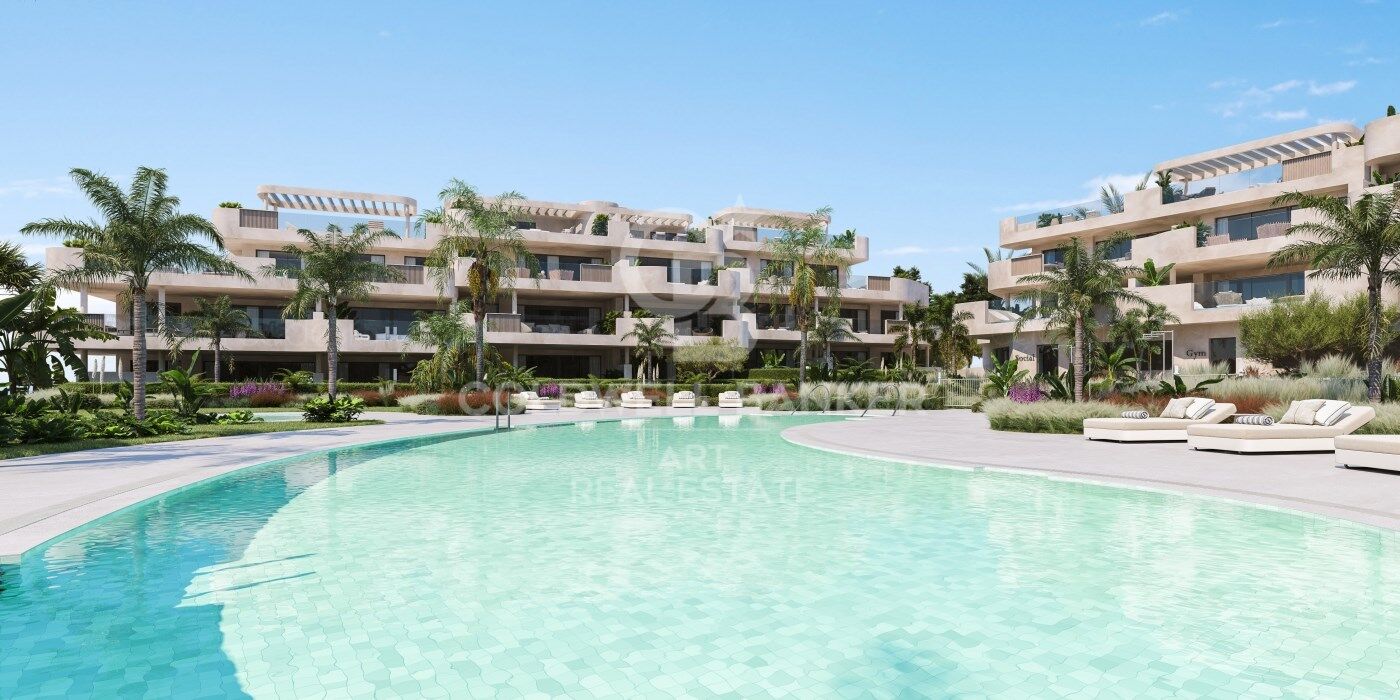 Apartamentos y áticos de obra nueva en Estepona
