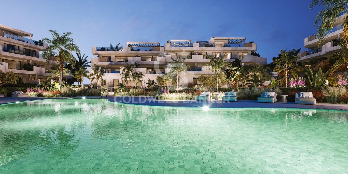 Apartamentos y áticos de obra nueva en Estepona