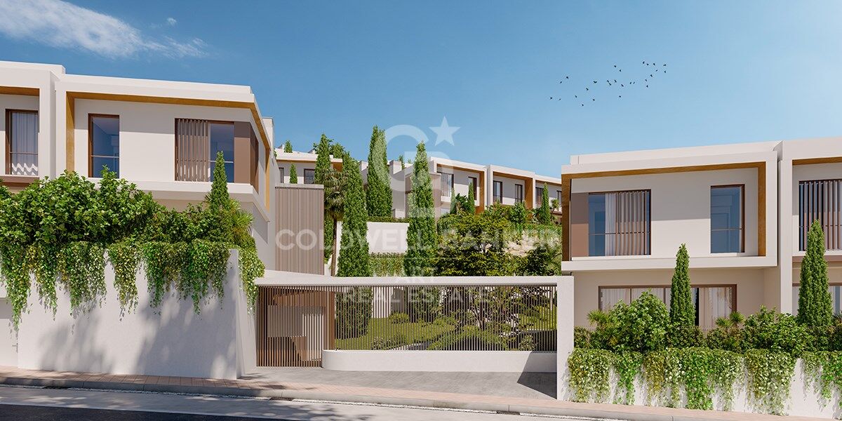 Magnifiques maisons mitoyennes de luxe avec vue sur la mer à La Cala de Mijas