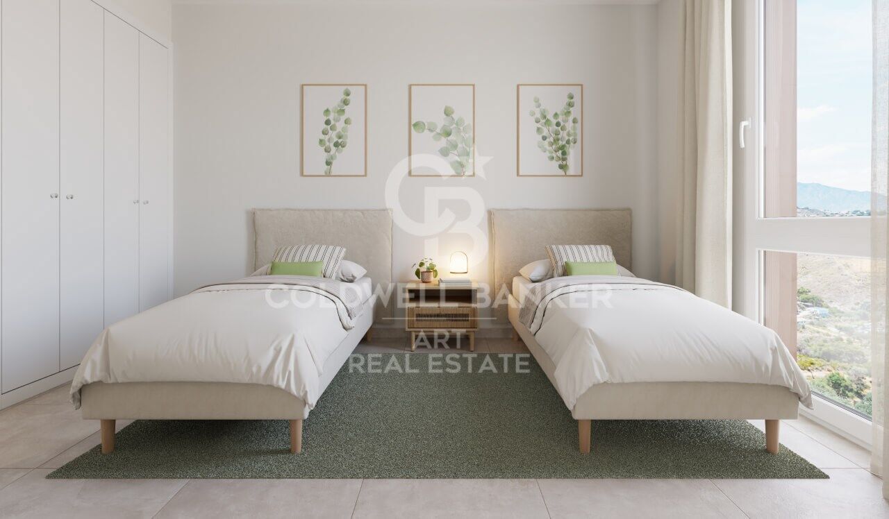 Wunderschöne Luxus-Reihenhäuser mit Meerblick in La Cala de Mijas