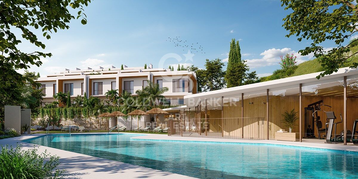Wunderschöne Luxus-Reihenhäuser mit Meerblick in La Cala de Mijas