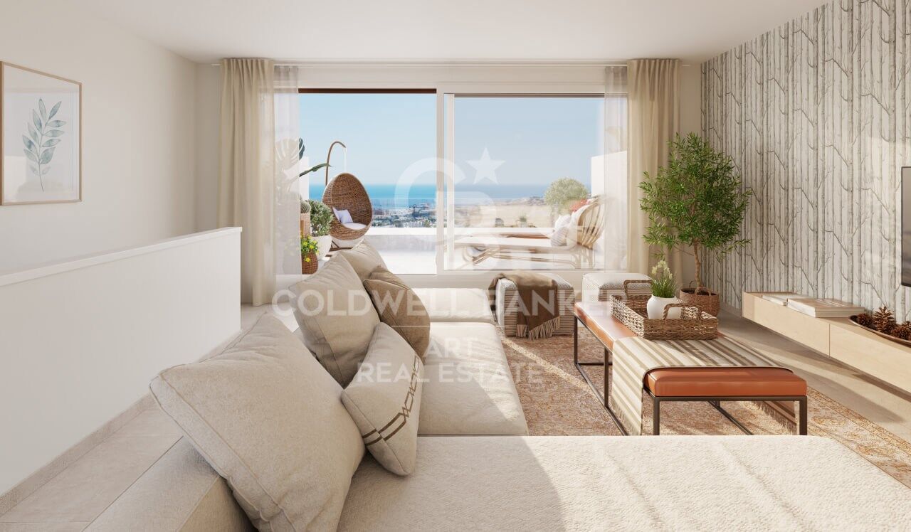 Magnifiques maisons mitoyennes de luxe avec vue sur la mer à La Cala de Mijas