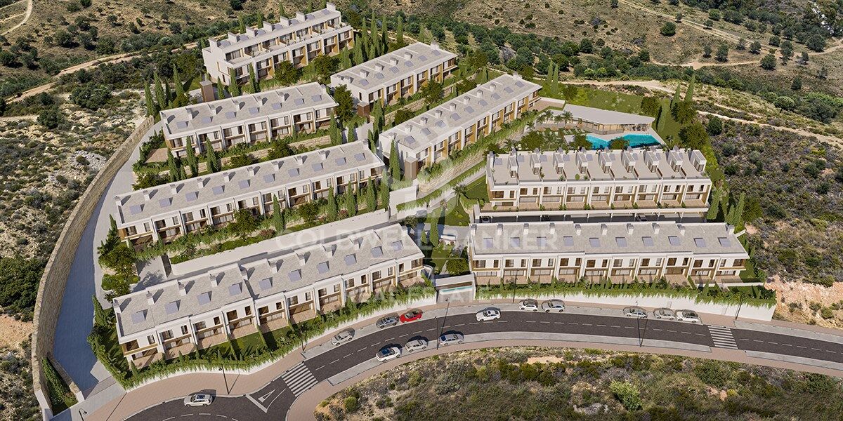 Magnificent luxury townhouses with sea views in La Cala de Mijas