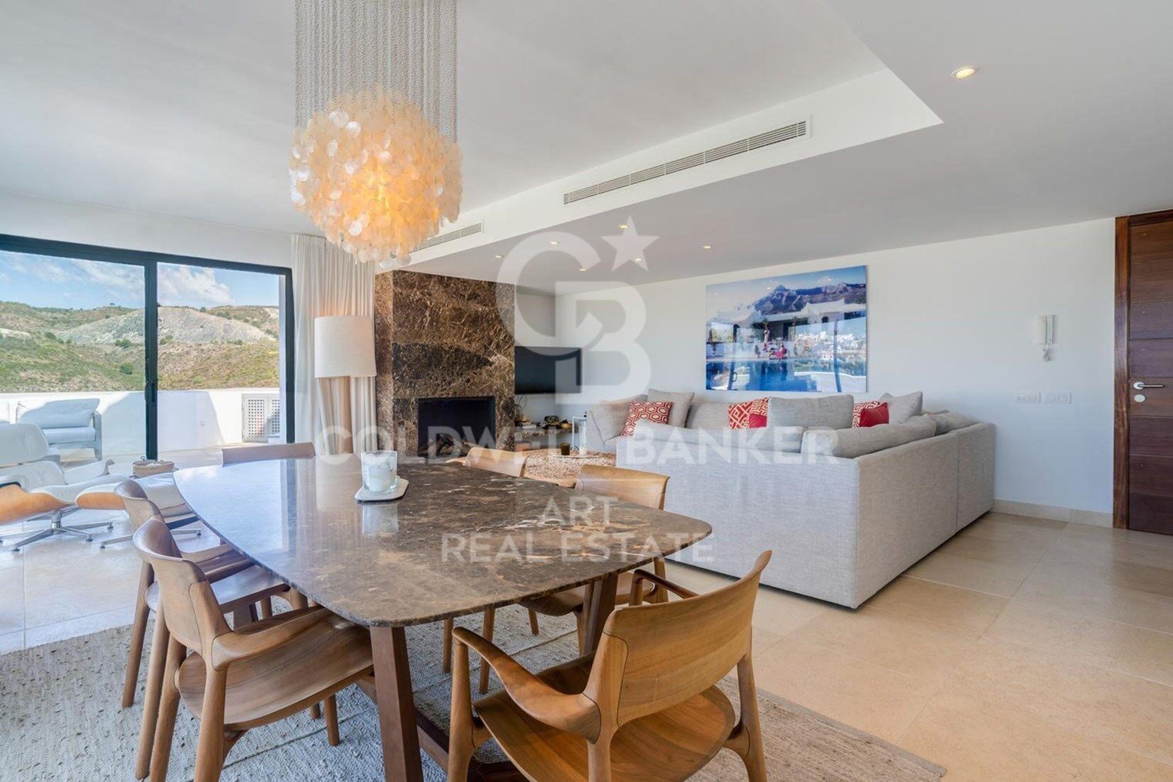 Elegante ático dúplex en Los Flamingos Golf Resort