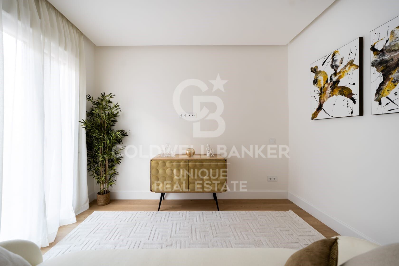 Renovated exterior flat in Castellana, Madrid