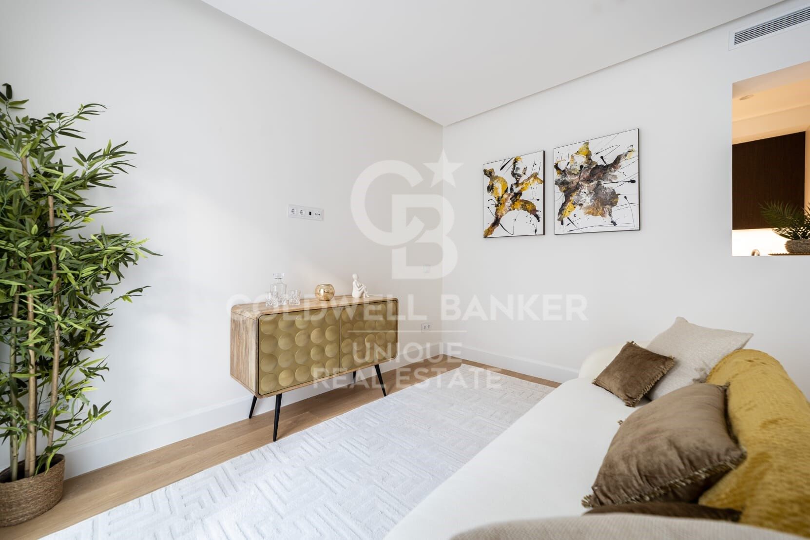 Renovated exterior flat in Castellana, Madrid