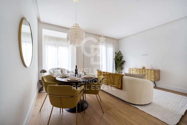 Renovierte Außenwohnung in Castellana, Madrid