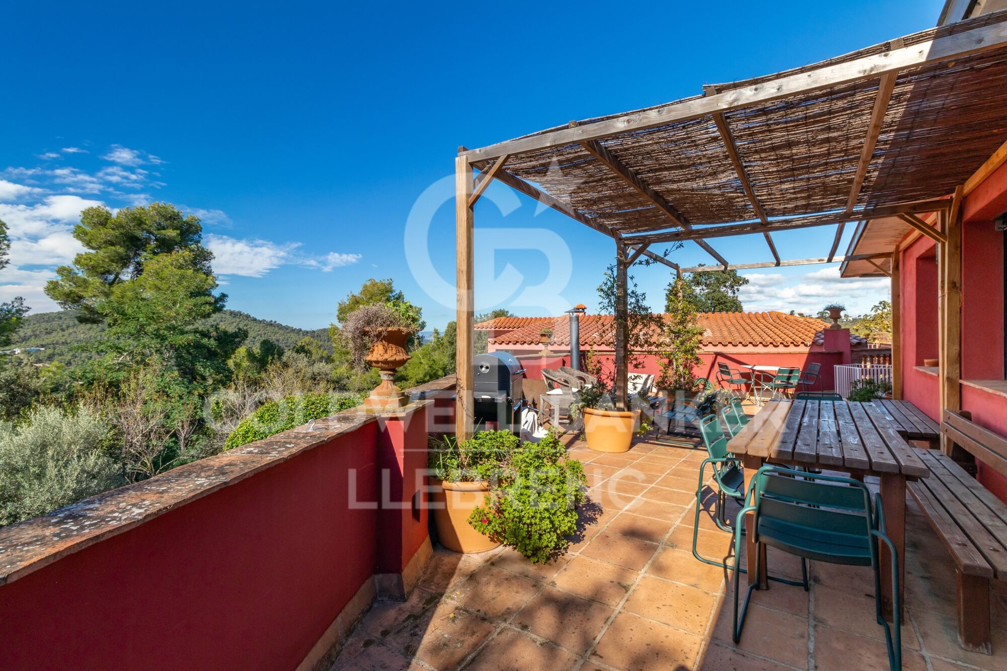 Maison magnifique avec la possibilité de la diviser à vendre à Vallvidrera