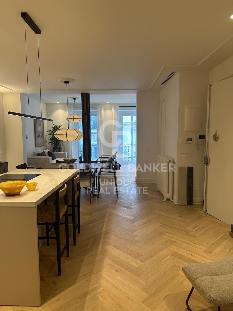 Renovierte Außenwohnung in Justicia, Madrid