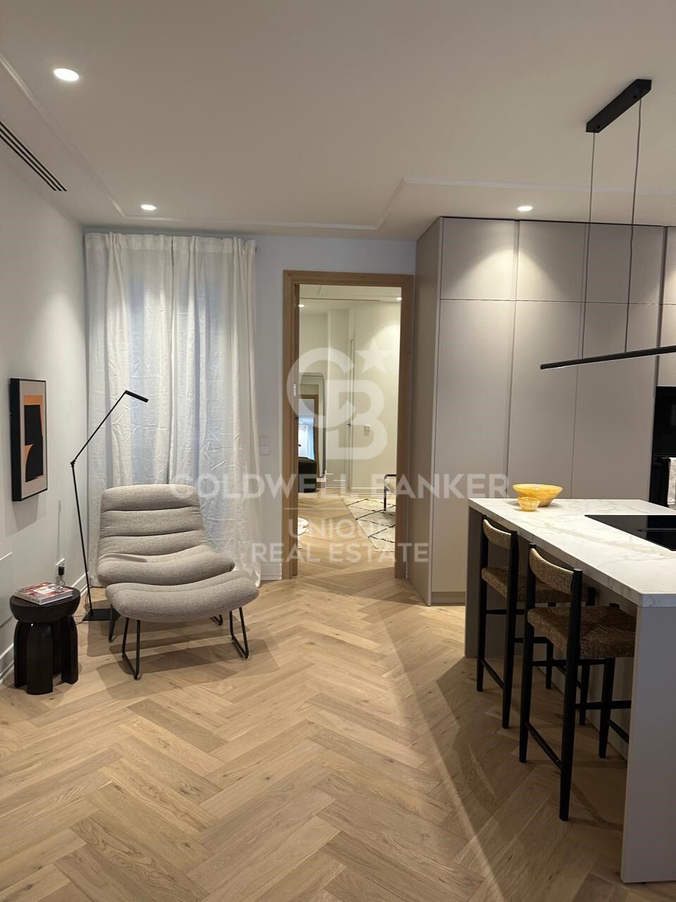 Renovierte Außenwohnung in Justicia, Madrid