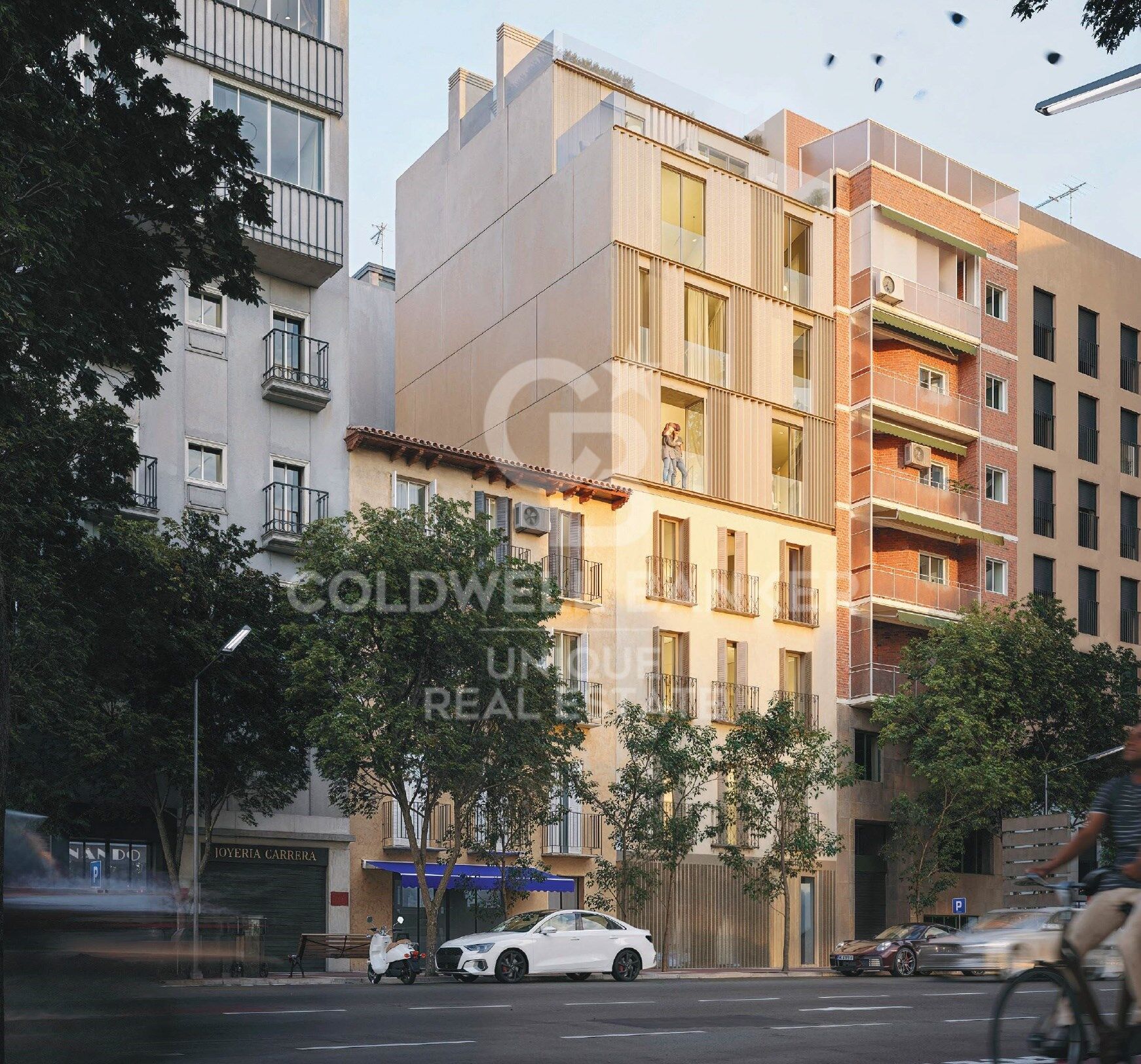 New development in Chamberí, Madrid