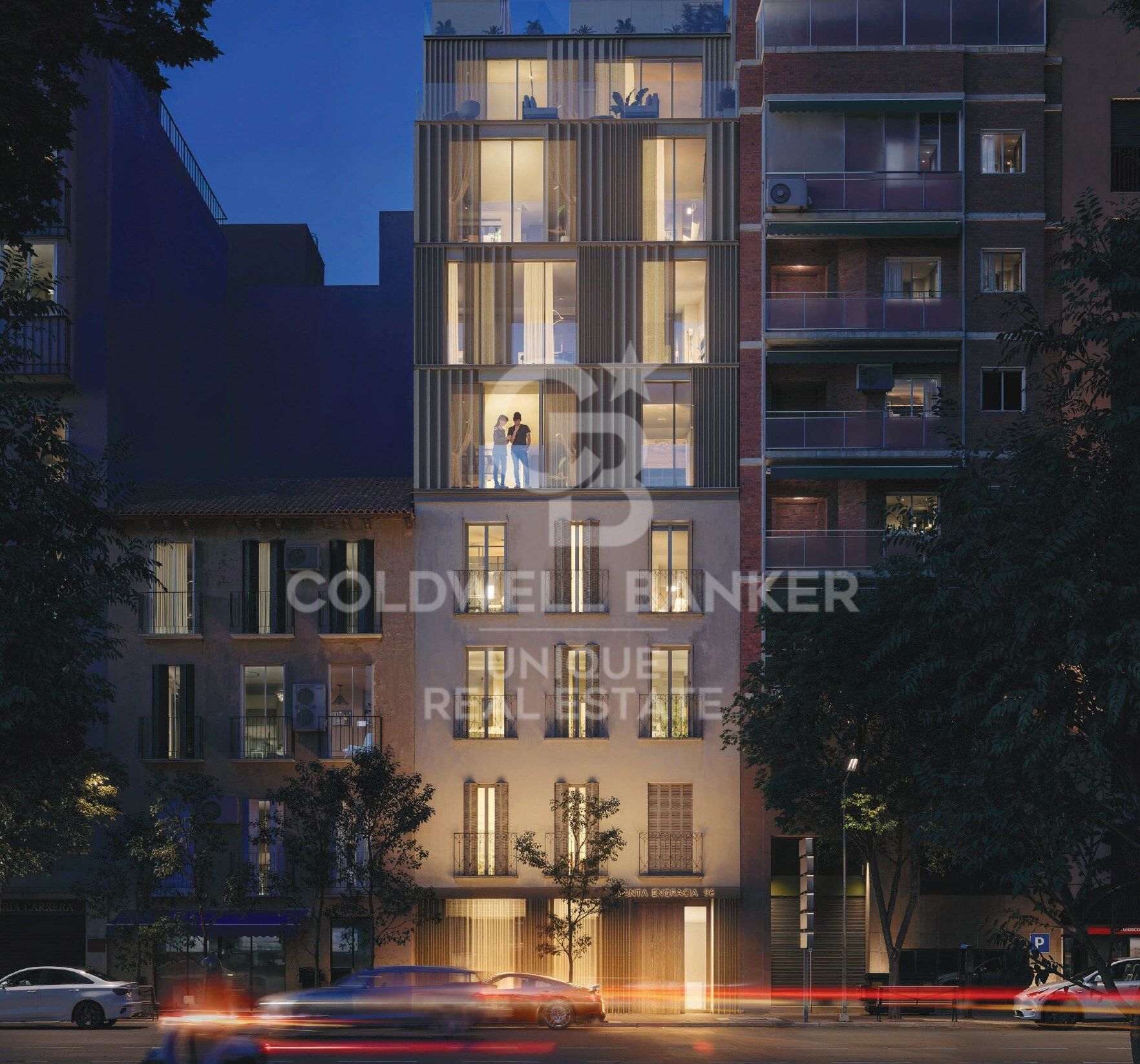 New development in Chamberí, Madrid