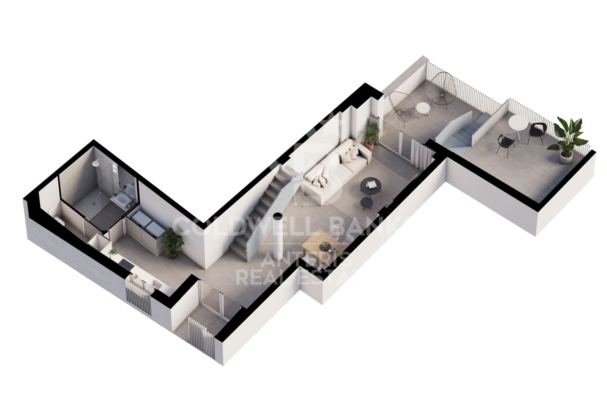 Duplex with Private Patio and Rooftop Community Pool by Camp Nou