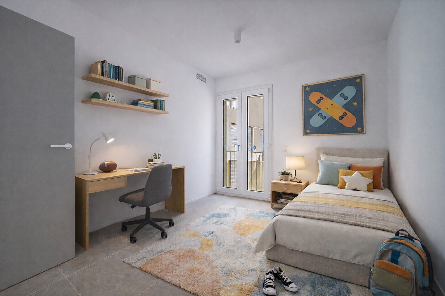 Duplex with Private Patio and Rooftop Community Pool by Camp Nou
