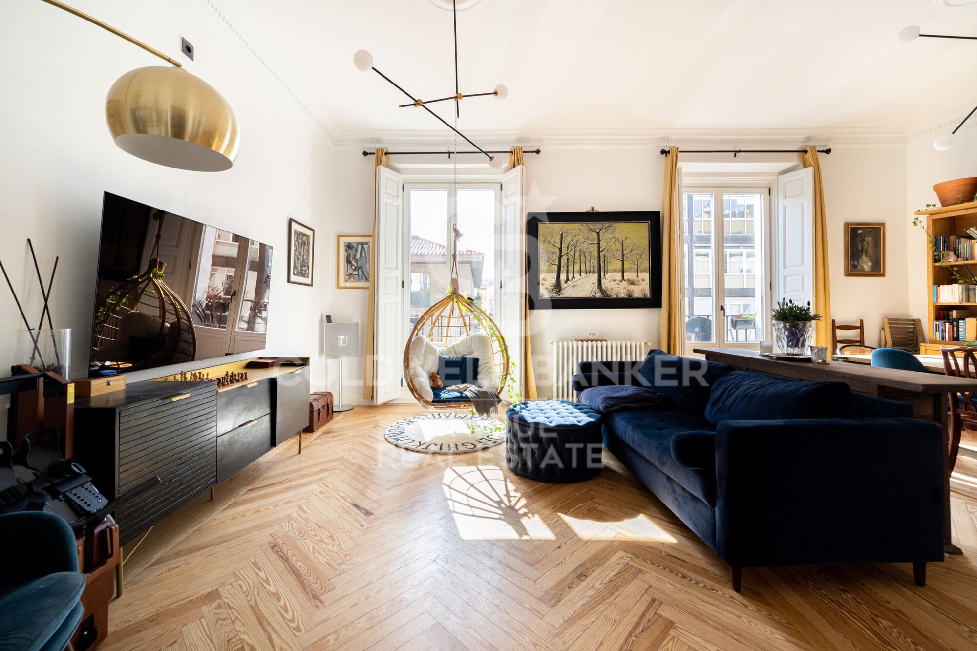 Außenliegende Wohnung mit 3 Schlafzimmern im Barrio de Las Letras, Madrid