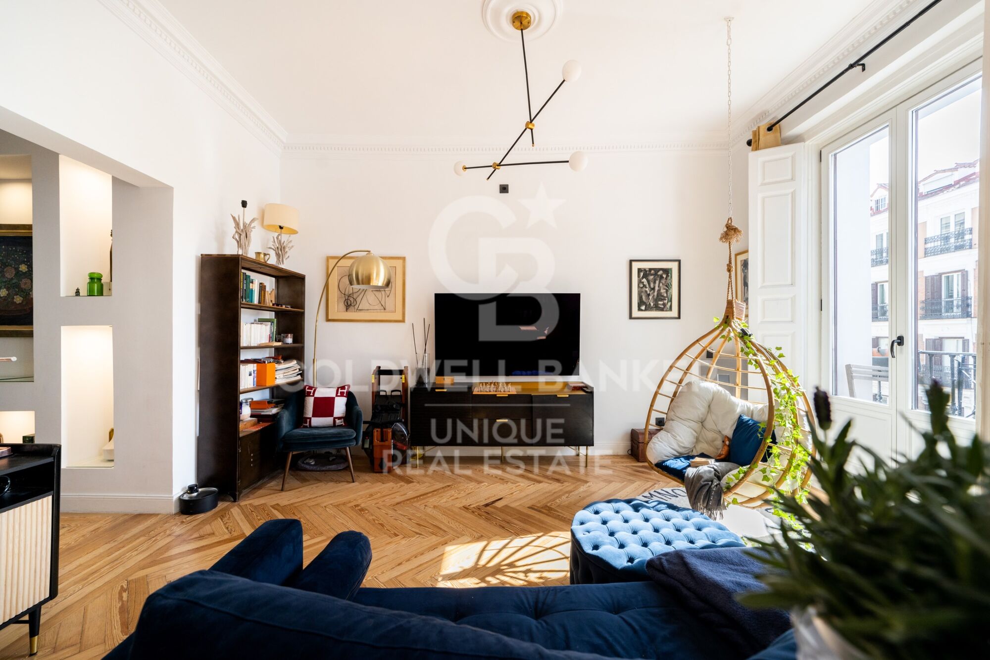 Außenliegende Wohnung mit 3 Schlafzimmern im Barrio de Las Letras, Madrid